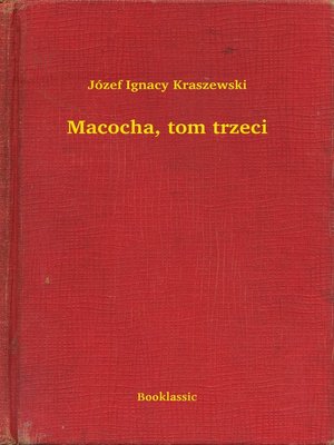 cover image of Macocha, tom trzeci
